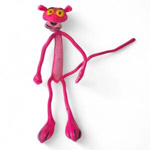 VTG 1970s Pink Panther Bendy Figure Amscan Hong Kong Mirisch Geoffrey Toy